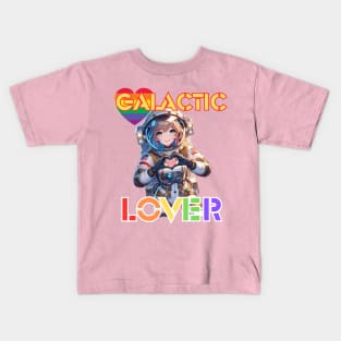 Kawaii, Anime Girl, Galactic Lover  | Catsie Cat Kids T-Shirt